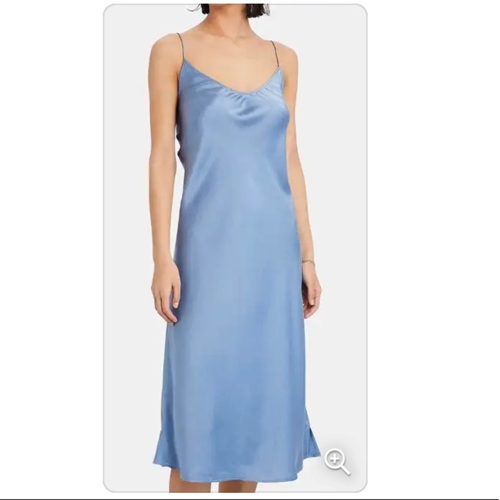 J Crew mid-length Slip light blue Dress